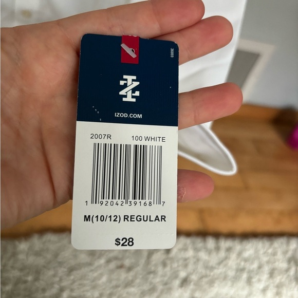 NWT BOYS IZOD DRESS SHIRT - Picture 2 of 3